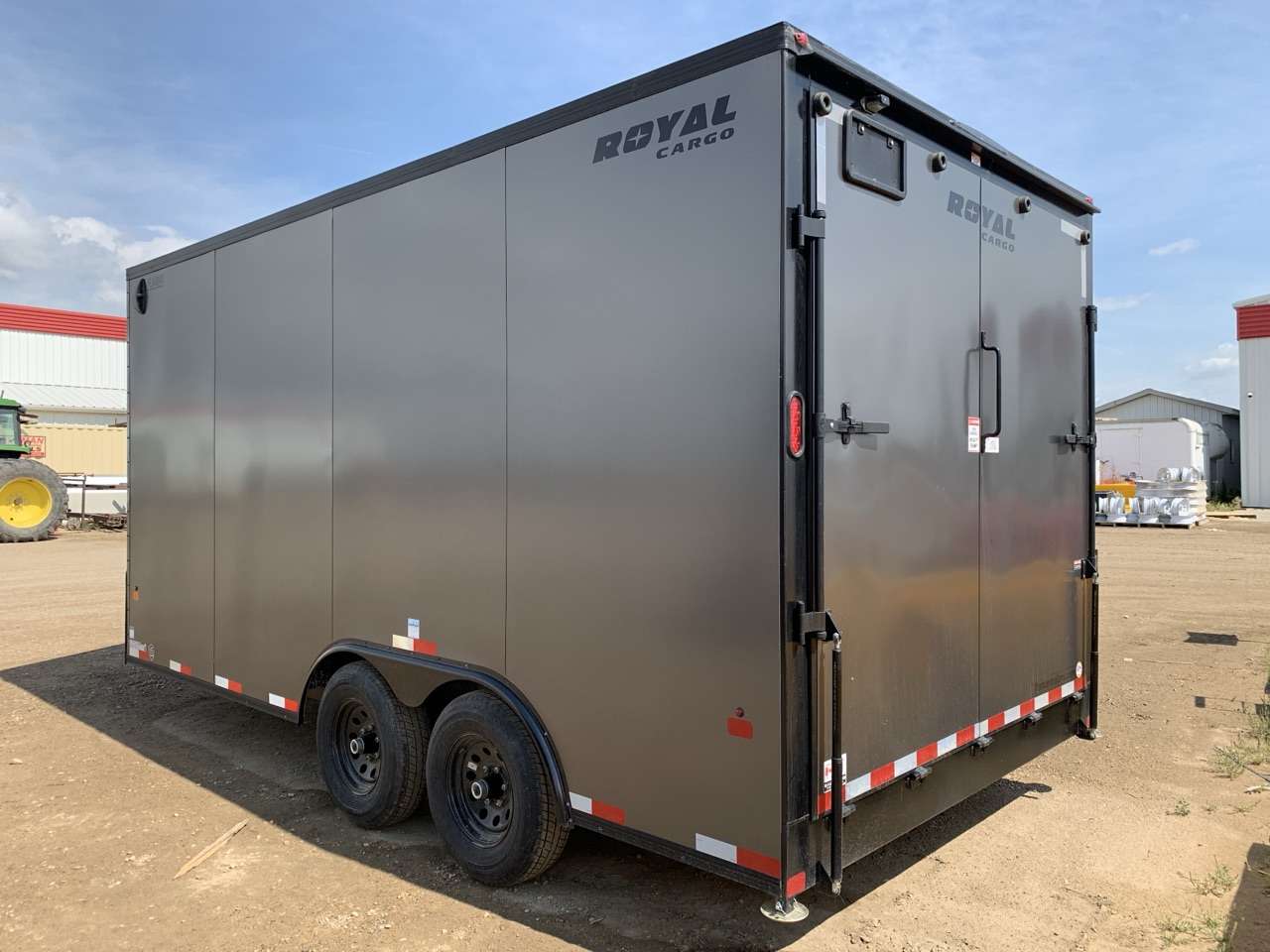 2026 Royal LCH 8'6" x 16' + V-Nose Cargo Trailer