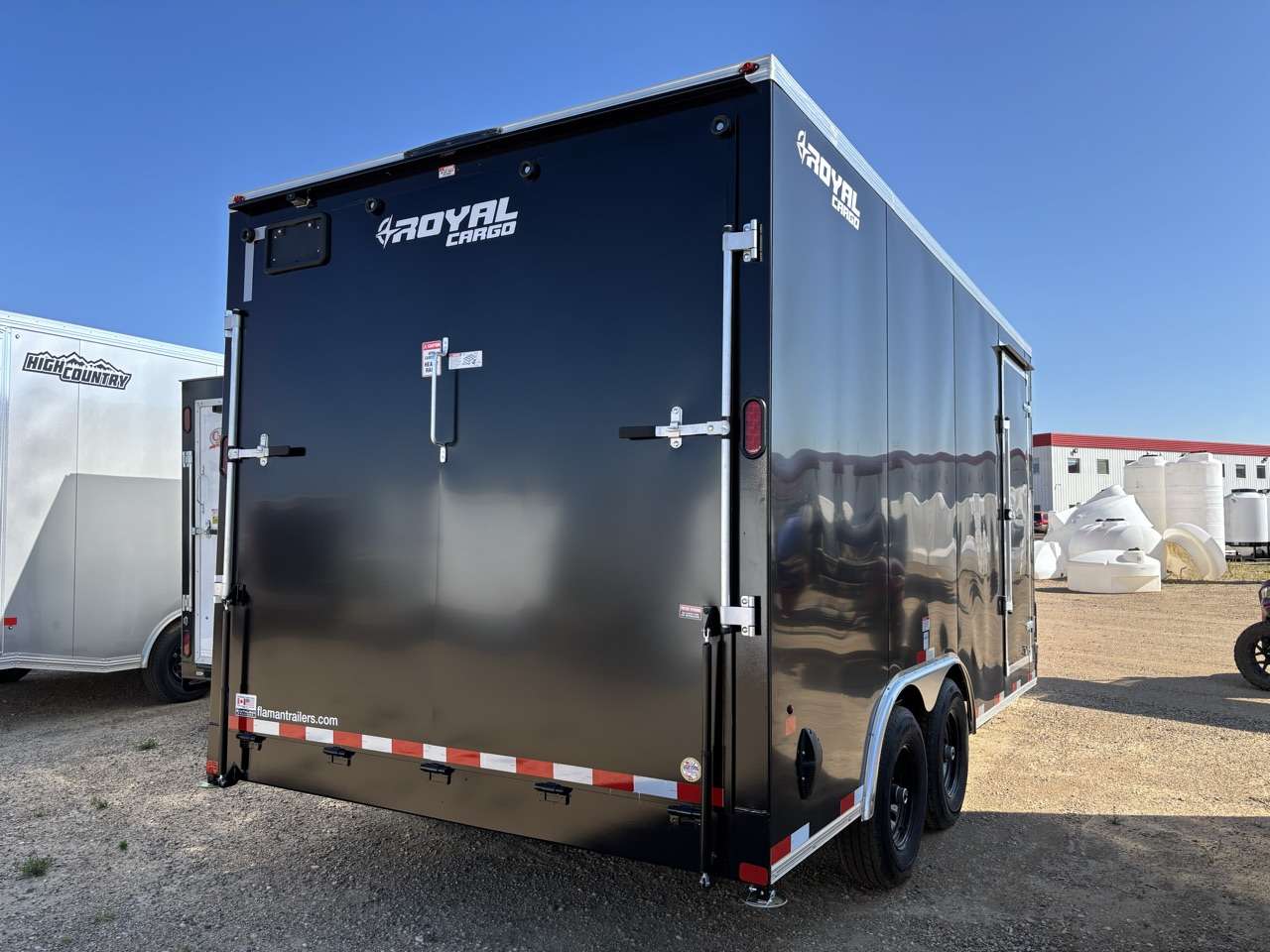 2026 Royal LCH 8'6" x 16' + V-Nose Cargo Trailer