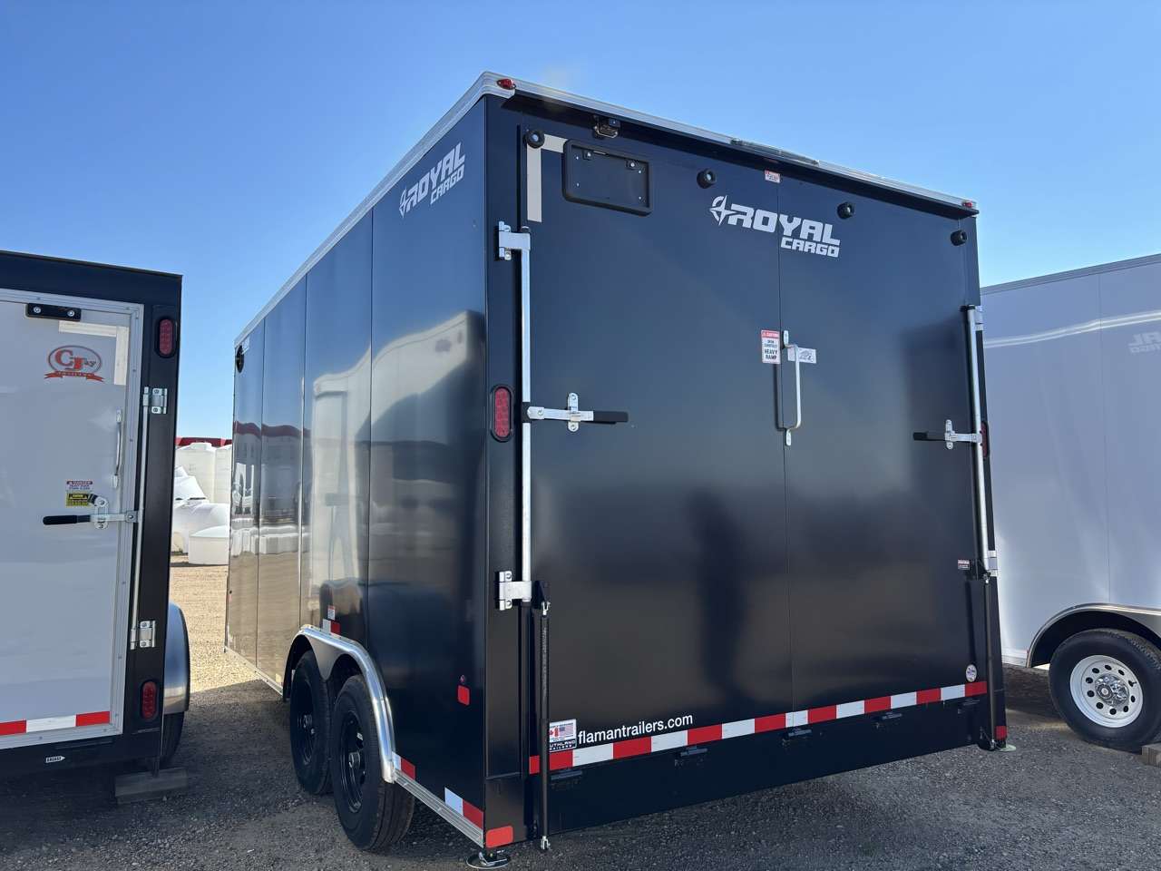 2026 Royal LCH 8'6" x 16' + V-Nose Cargo Trailer