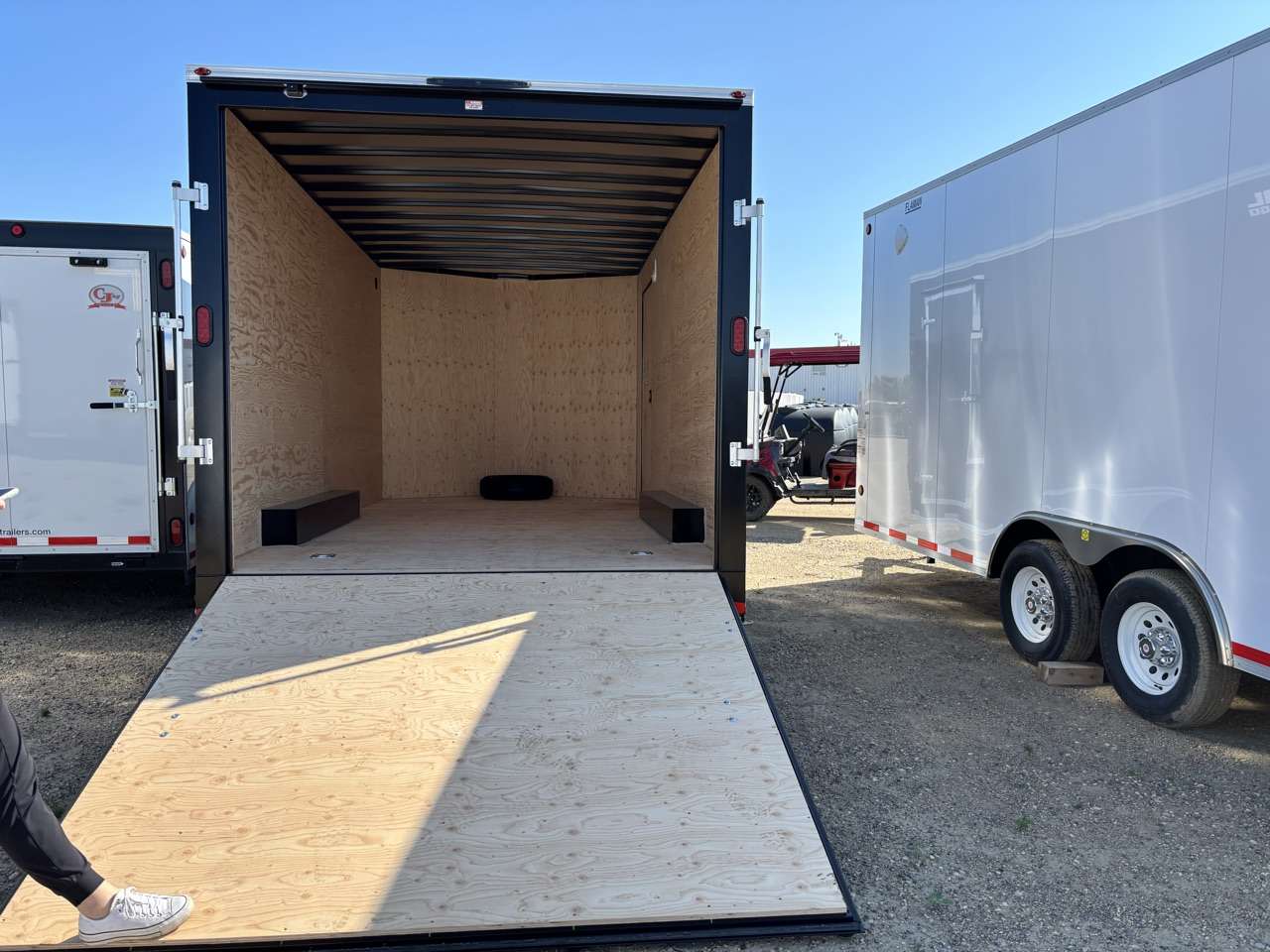 2026 Royal LCH 8'6" x 16' + V-Nose Cargo Trailer