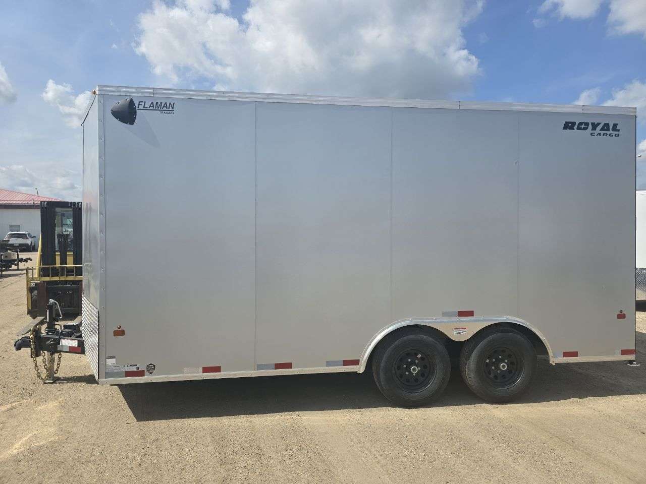 2026 Royal LCH 8'6" x 16' + V-Nose Cargo Trailer