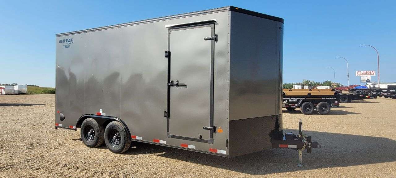 2026 Royal LCH 8'6" x 16' + V-Nose Cargo Trailer