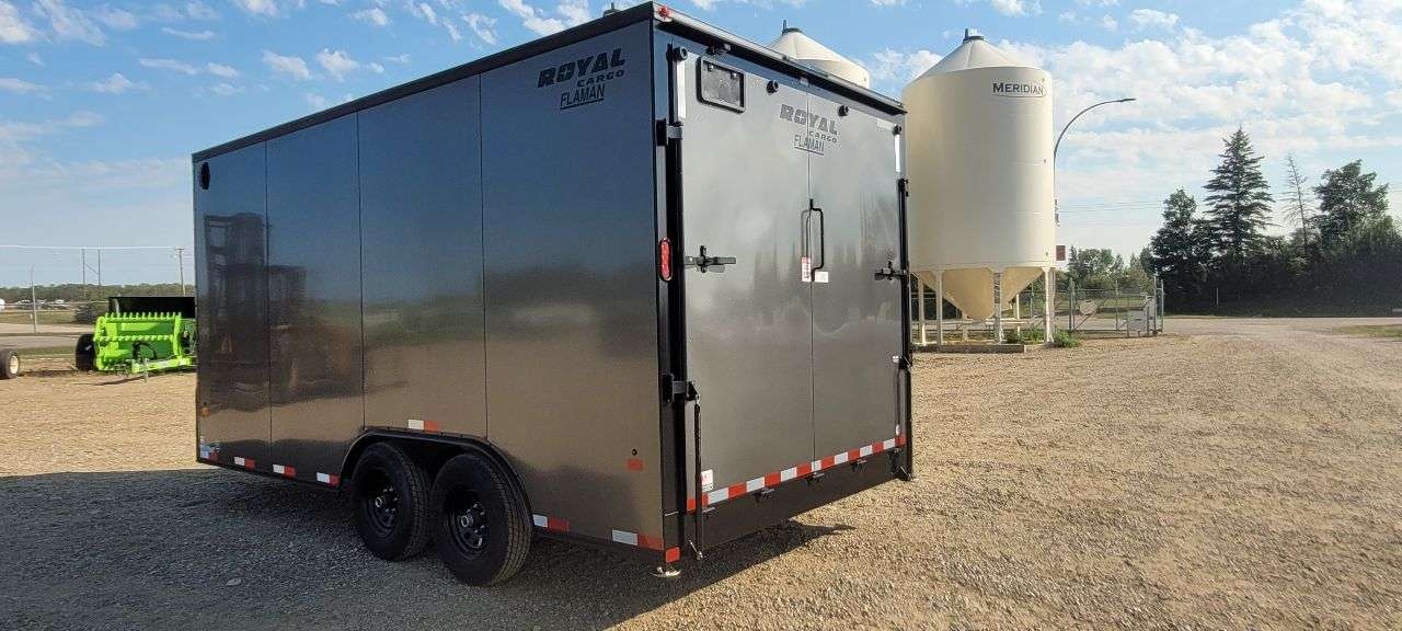 2026 Royal LCH 8'6" x 16' + V-Nose Cargo Trailer