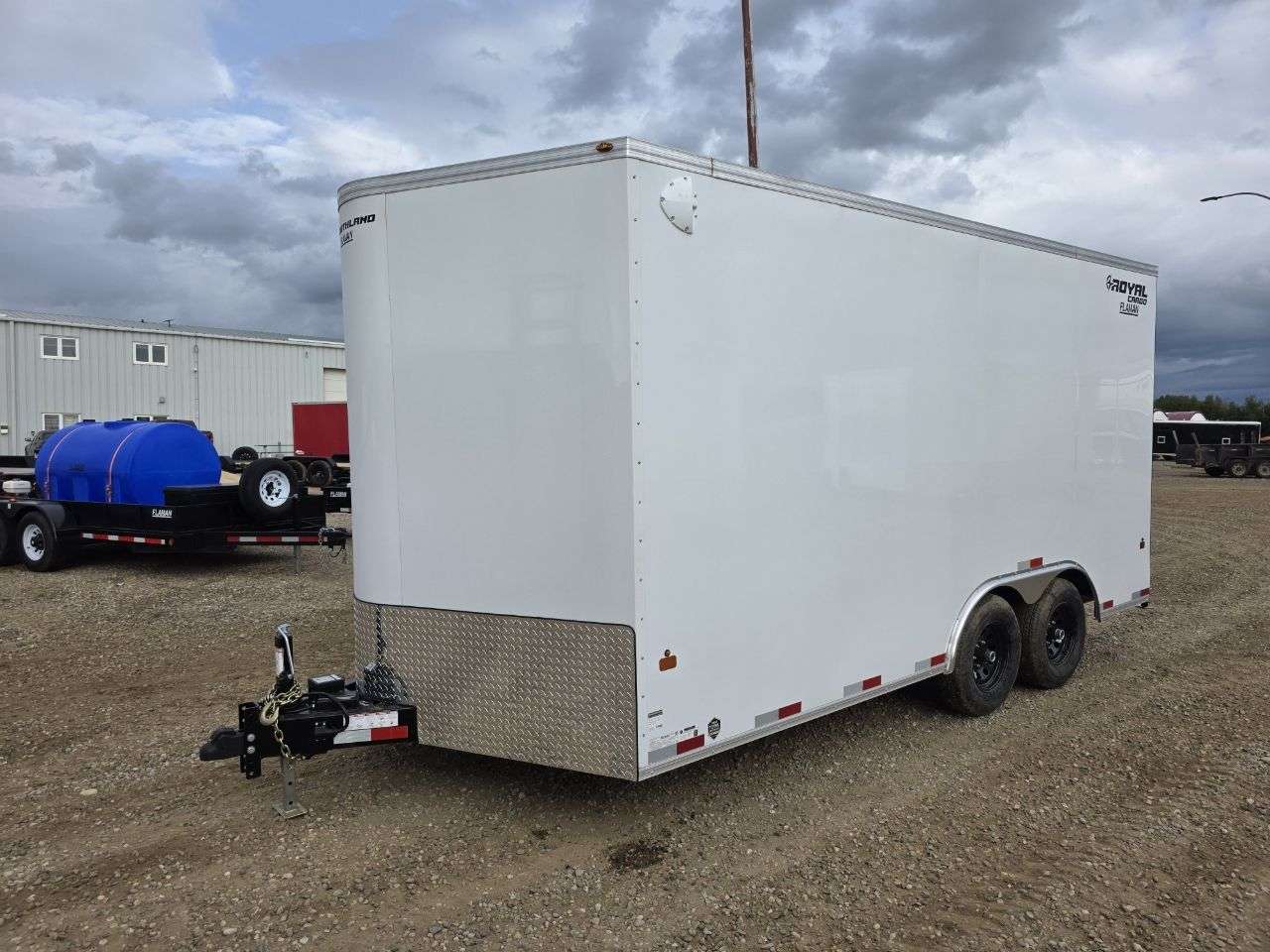 2026 Royal LCH 8'6" x 16' + V-Nose Cargo Trailer