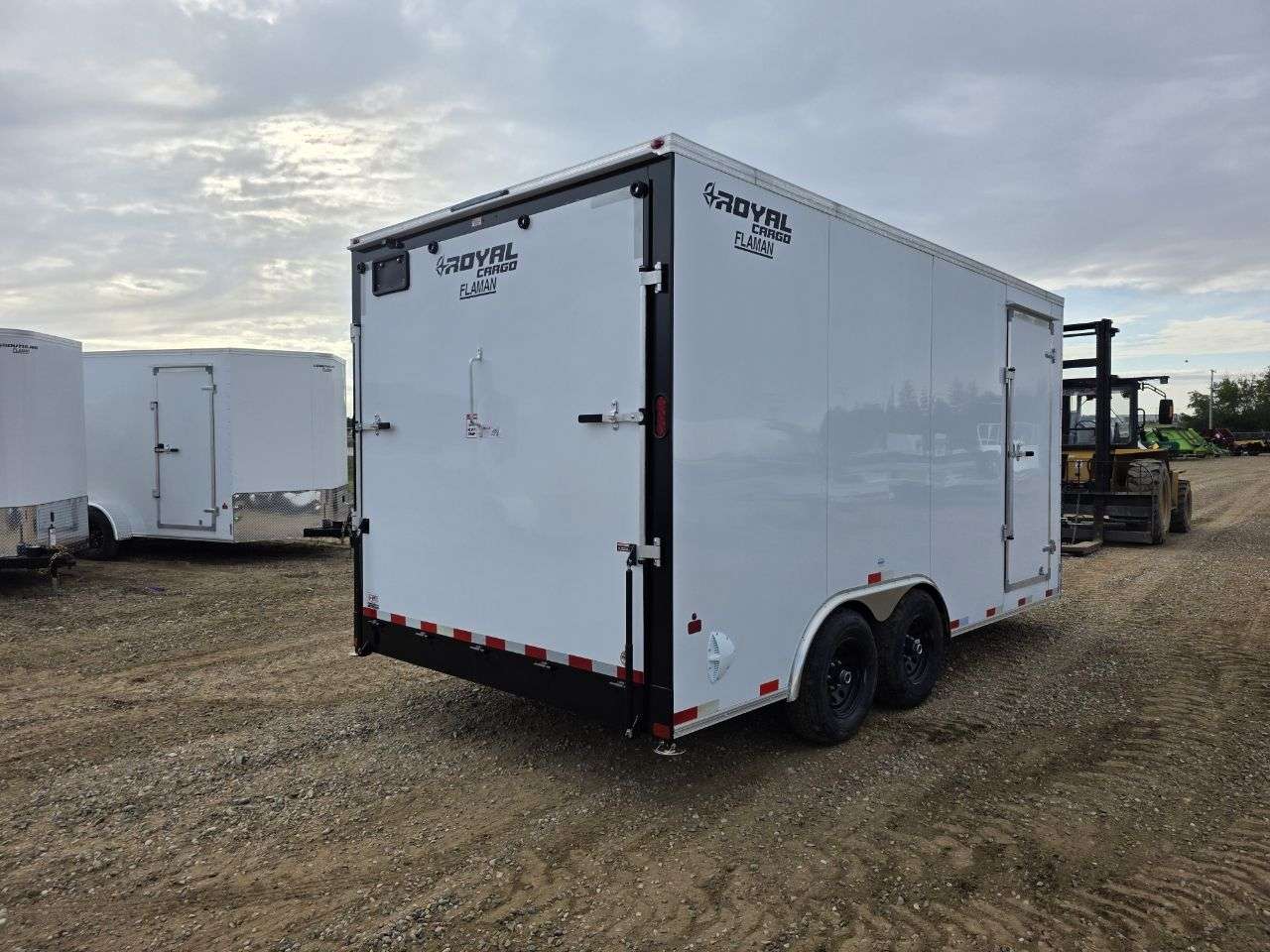 2026 Royal LCH 8'6" x 16' + V-Nose Cargo Trailer