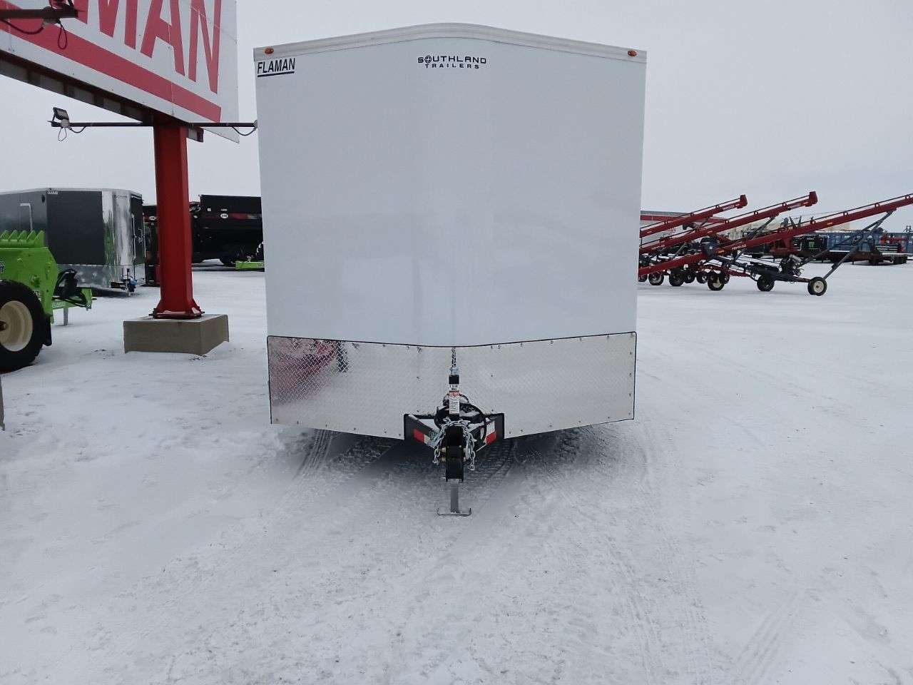 2026 Royal LCH 8'6" x 20' + V-Nose Car Hauler Trailer