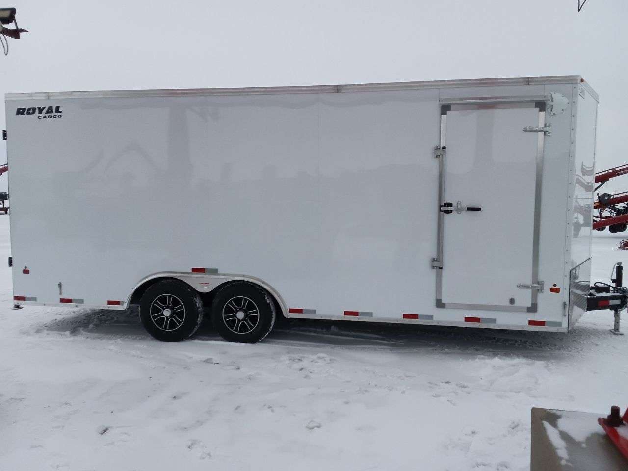 2026 Royal LCH 8'6" x 20' + V-Nose Car Hauler Trailer