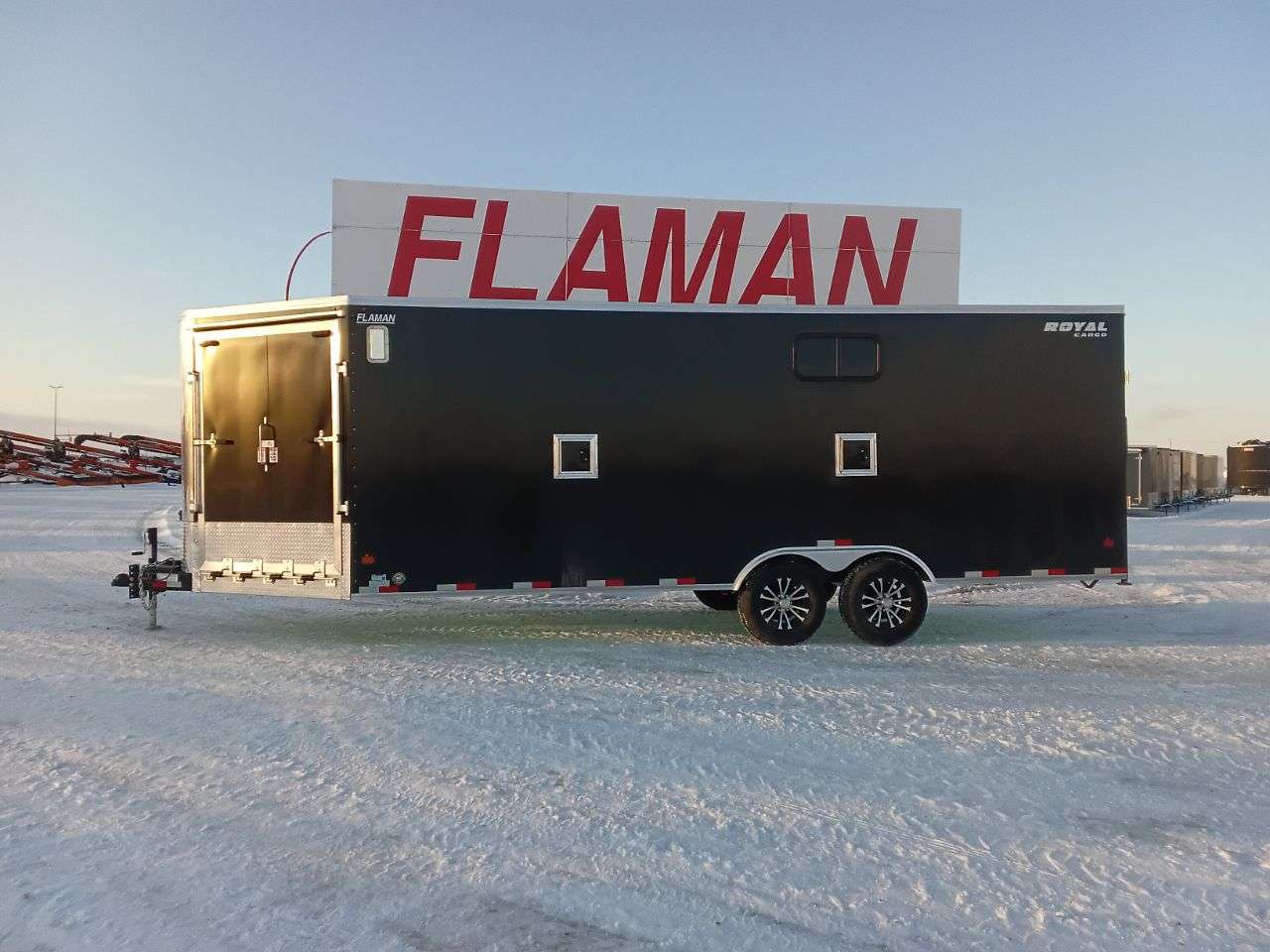 2026 Royal XR 8'6" x 22' + V-Nose Toy Hauler Trailer