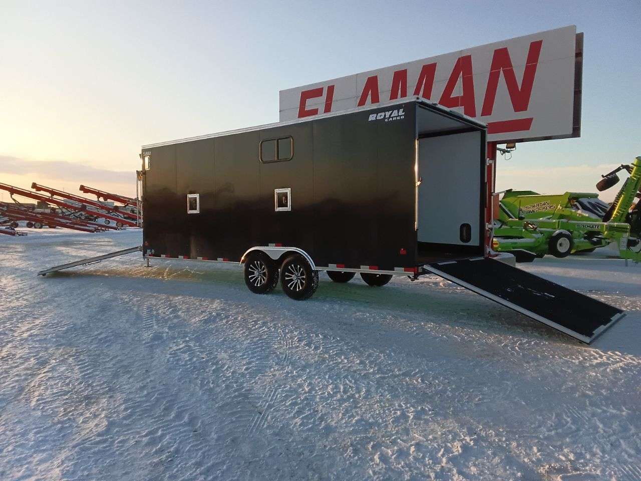 2026 Royal XR 8'6" x 22' + V-Nose Toy Hauler Trailer