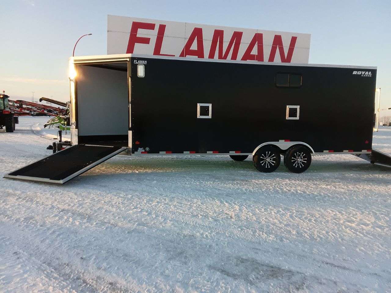 2026 Royal XR 8'6" x 22' + V-Nose Toy Hauler Trailer