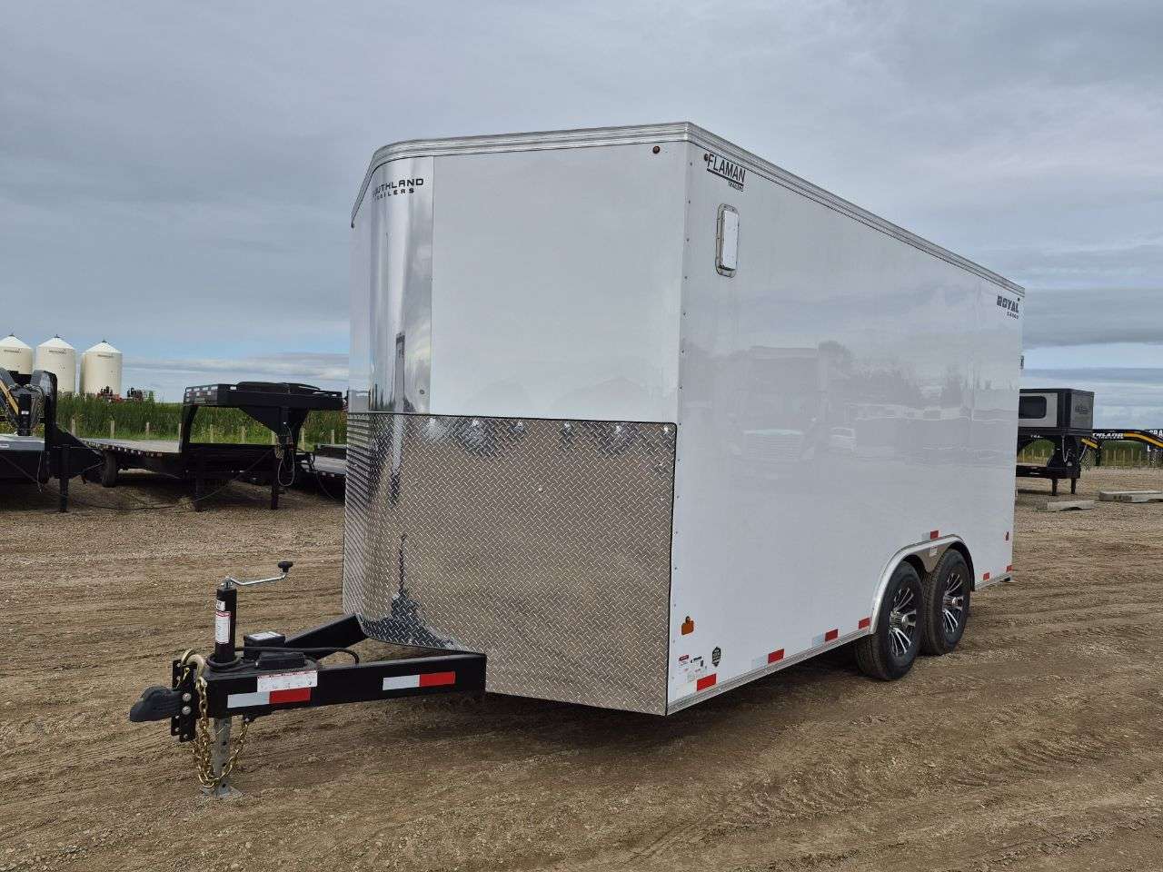 2026 Royal XRCH 8'6" x 16' + V-Nose Cargo Trailer