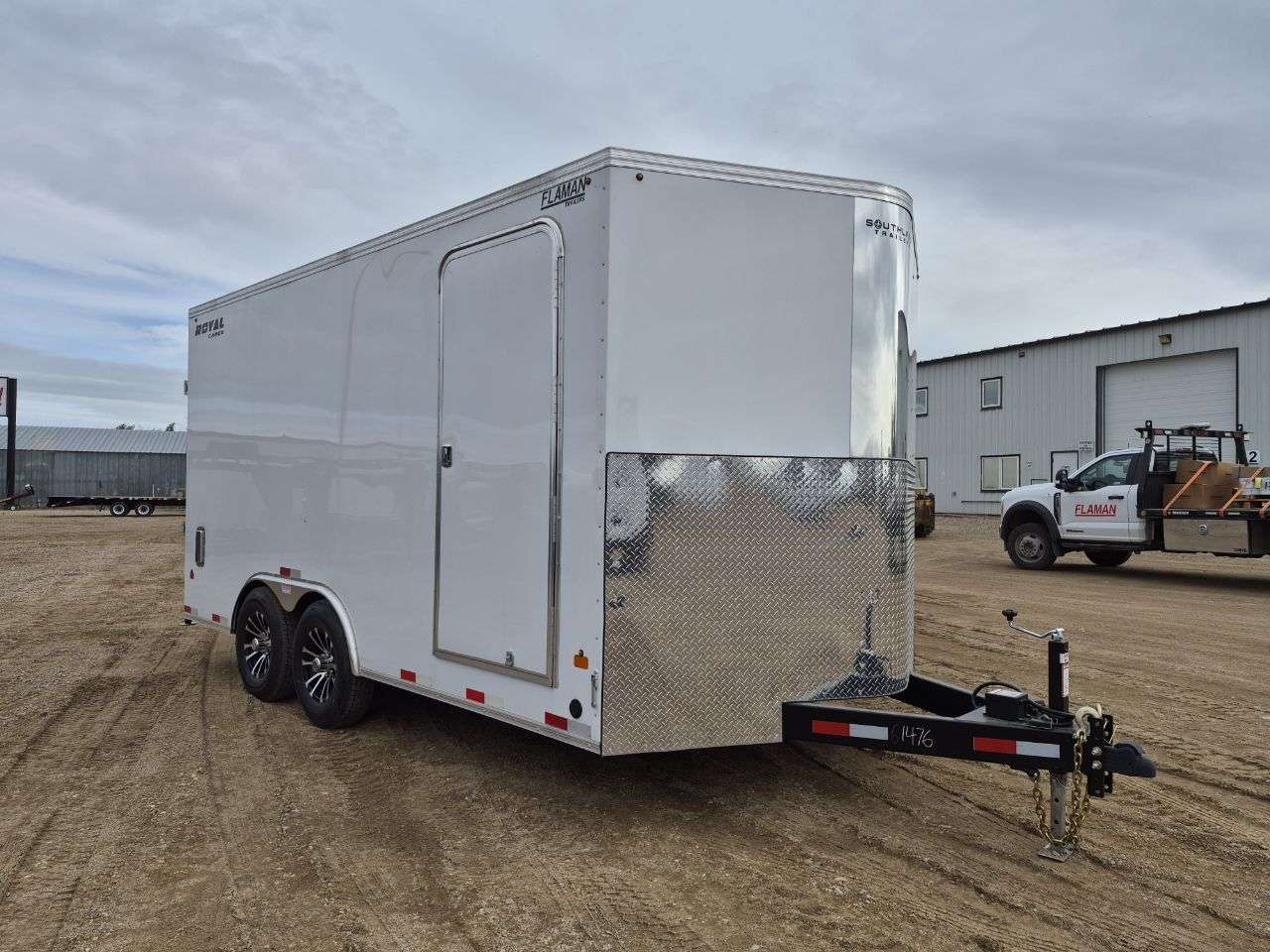 2026 Royal XRCH 8'6" x 16' + V-Nose Cargo Trailer