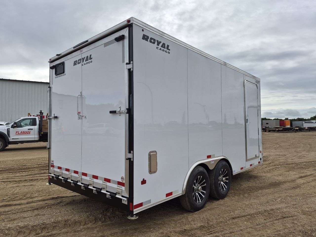 2026 Royal XRCH 8'6" x 16' + V-Nose Cargo Trailer