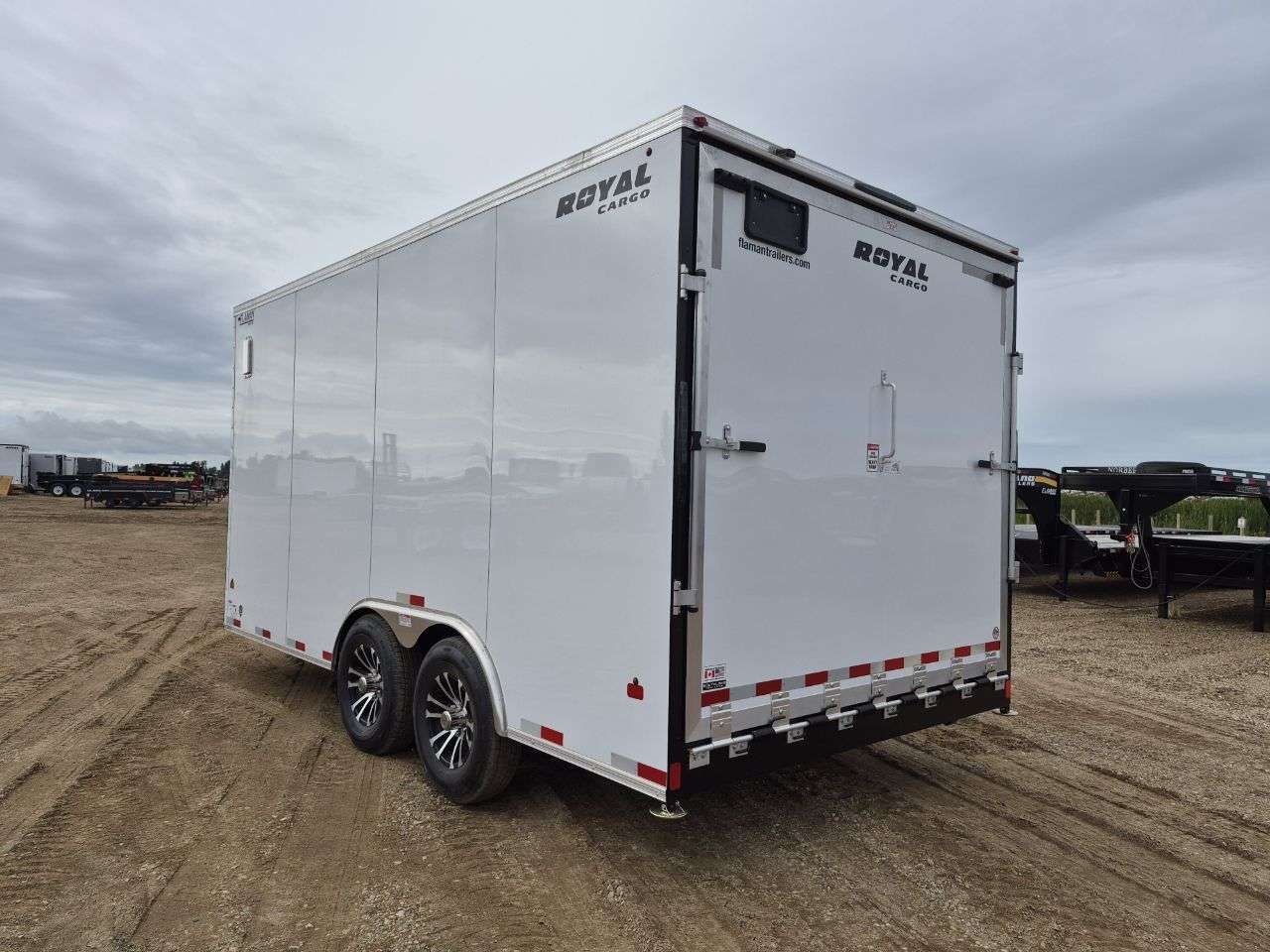 2026 Royal XRCH 8'6" x 16' + V-Nose Cargo Trailer