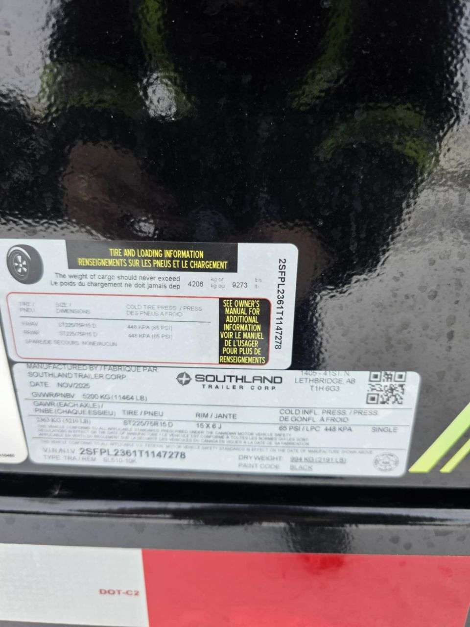 2026 Southland 10K 5' x 10' Dump Trailer