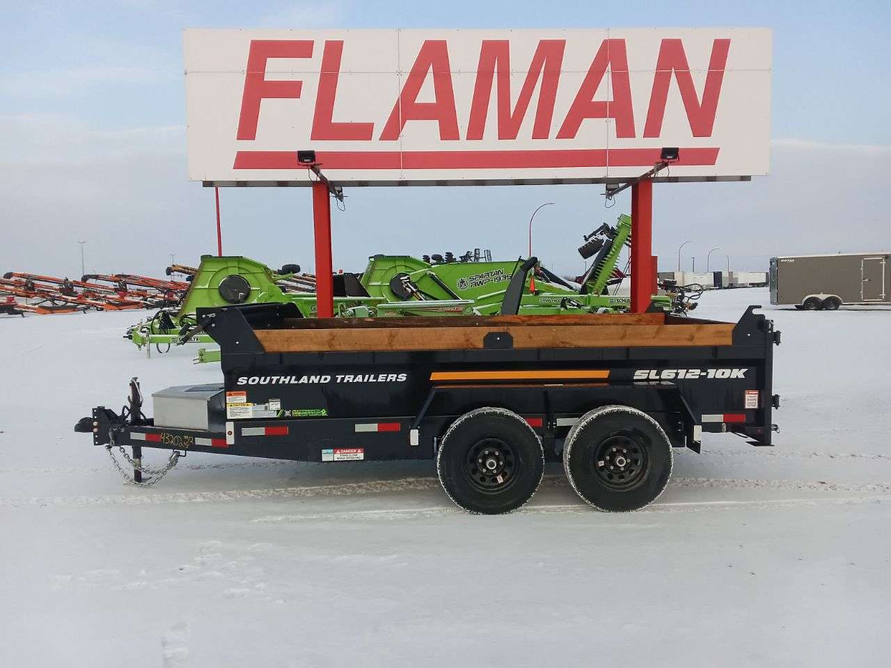 2026 Southland 10K 6' x 12' Dump Trailer