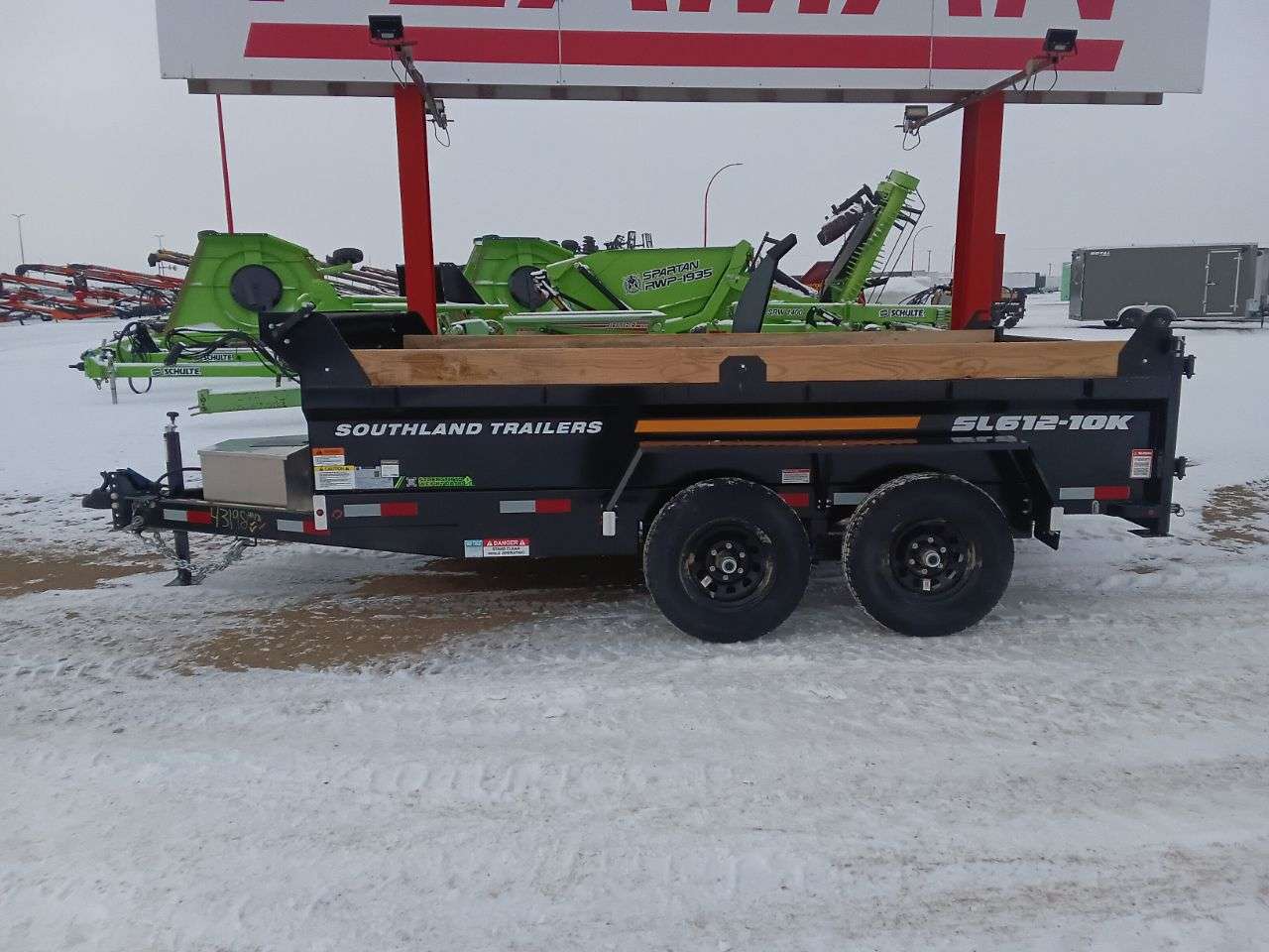 2026 Southland 10K 6' x 12' Dump Trailer