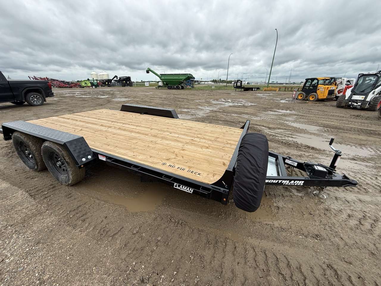 2026 Southland 14' Flat Deck Tandem 3.5K Trailer