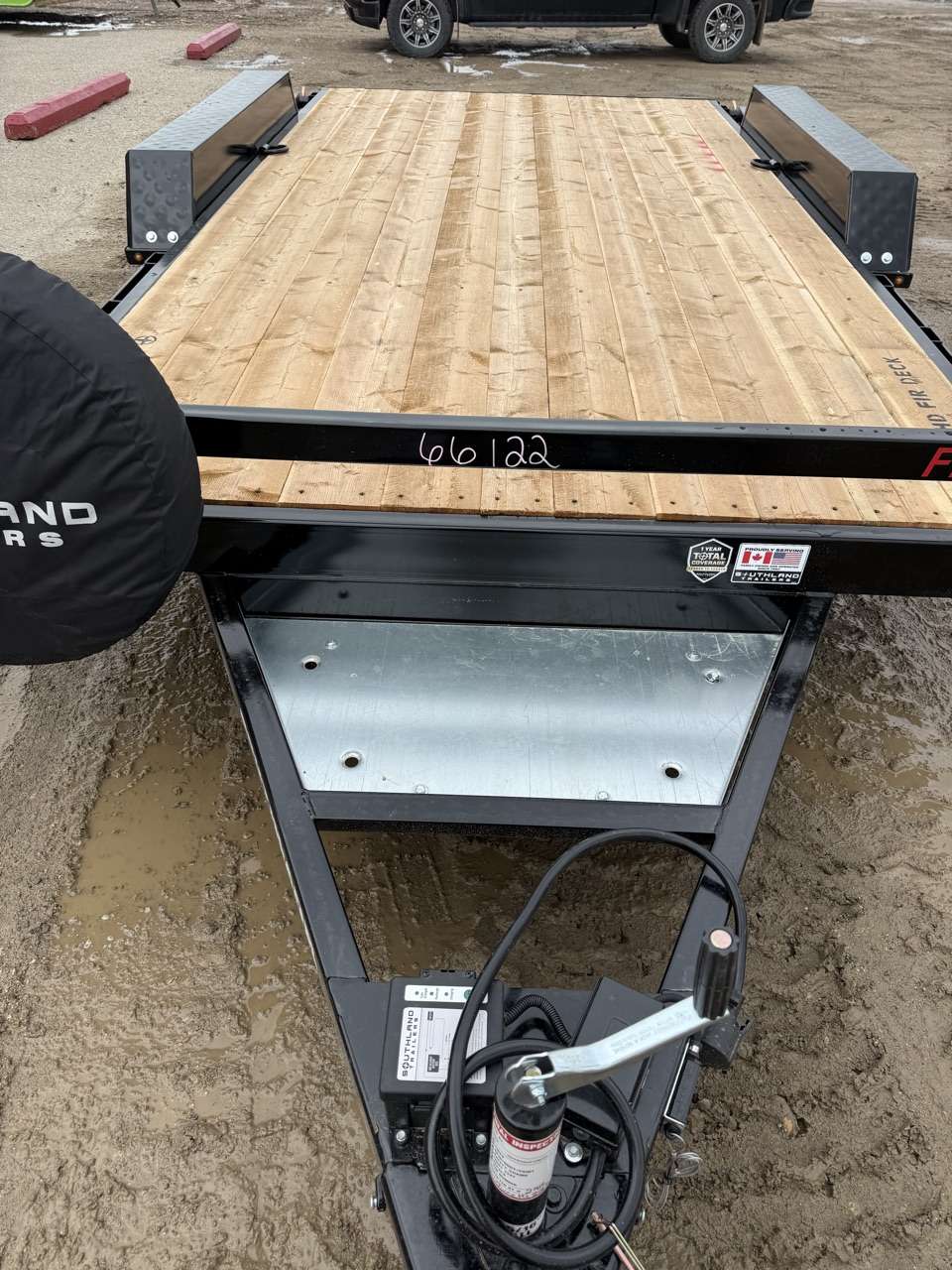 2026 Southland 14' Flat Deck Tandem 3.5K Trailer
