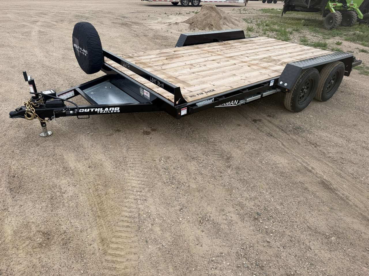 2026 Southland 14' Flat Deck Tandem 3.5K Trailer
