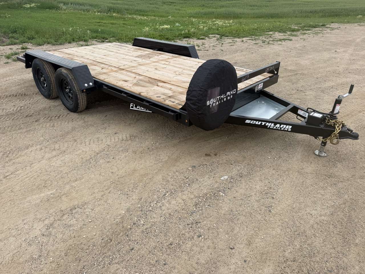 2026 Southland 14' Flat Deck Tandem 3.5K Trailer