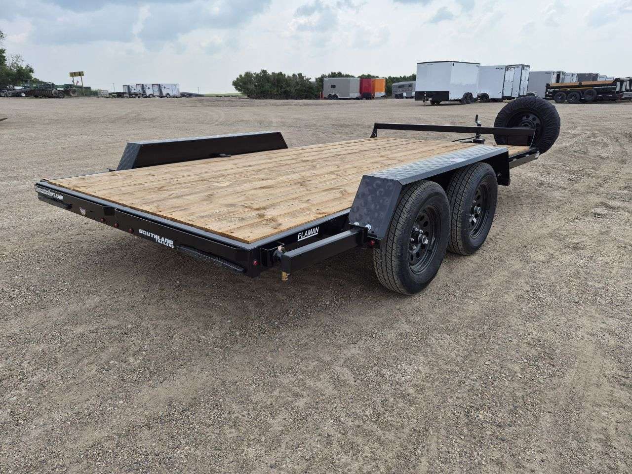 2026 Southland 14' Flat Deck Tandem 3.5K Trailer