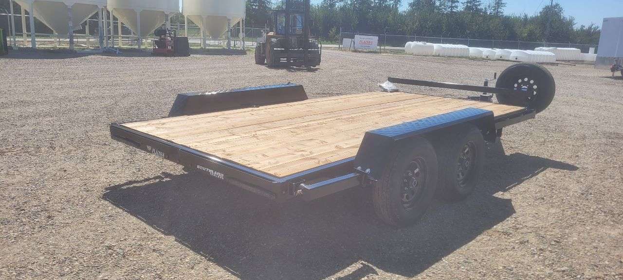 2026 Southland 14' Flat Deck Tandem 3.5K Trailer