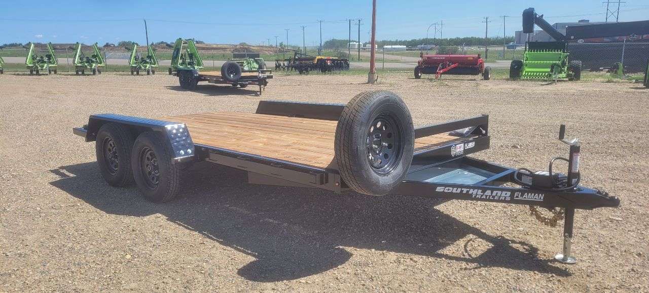 2026 Southland 14' Flat Deck Tandem 3.5K Trailer