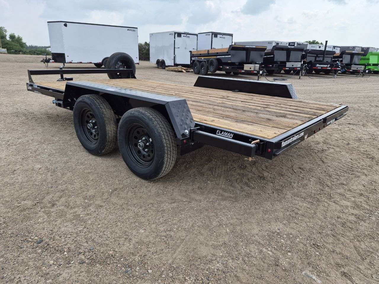 2026 Southland 14' Flat Deck Tandem 3.5K Trailer