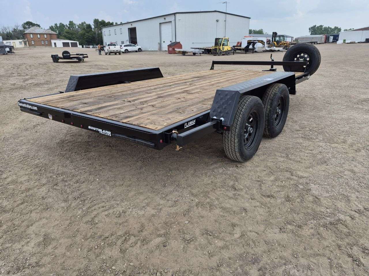 2026 Southland 14' Flat Deck Tandem 3.5K Trailer