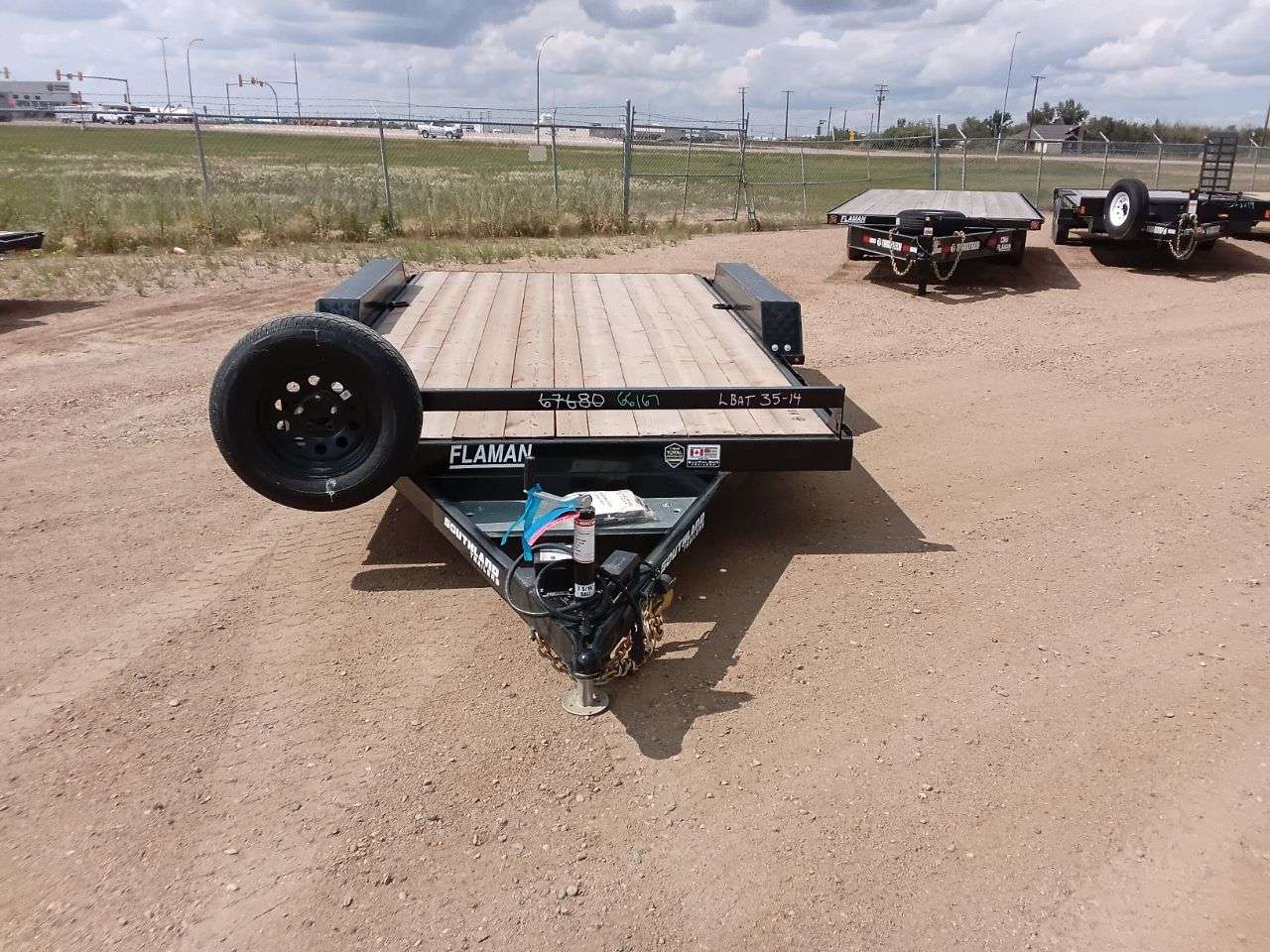 2026 Southland 14' Flat Deck Tandem 3.5K Trailer
