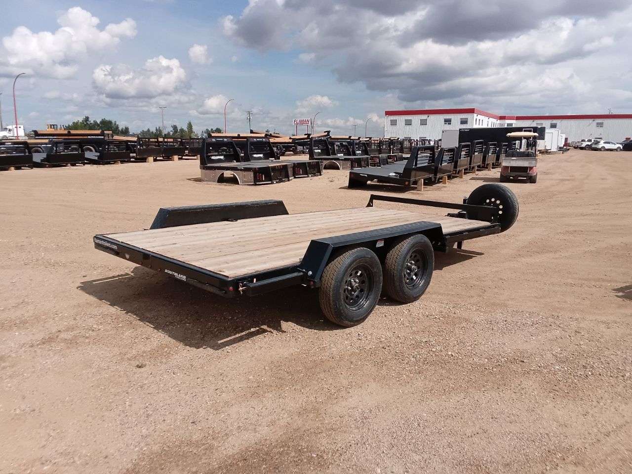2026 Southland 14' Flat Deck Tandem 3.5K Trailer