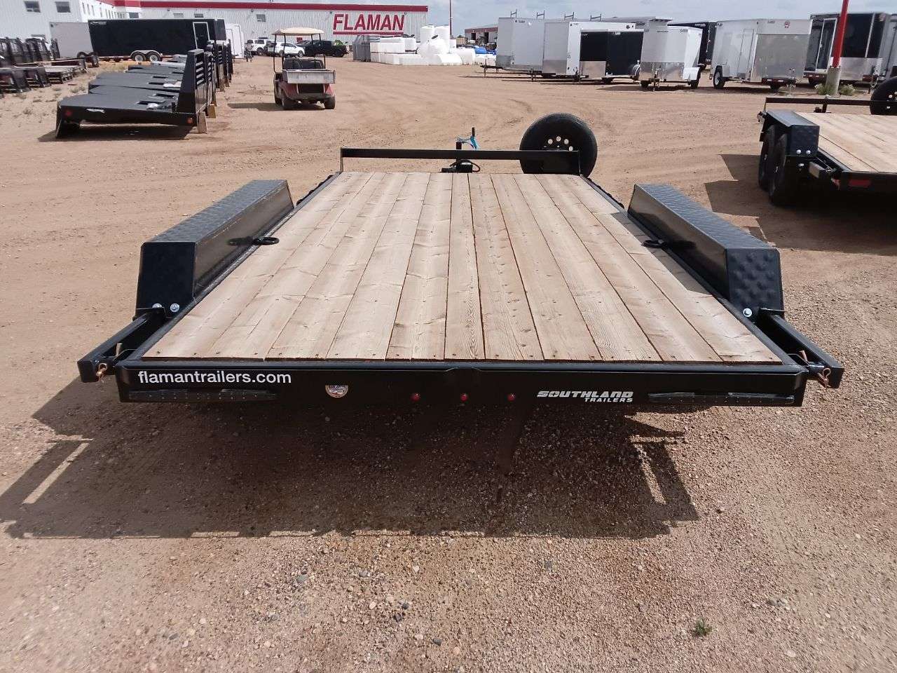 2026 Southland 14' Flat Deck Tandem 3.5K Trailer