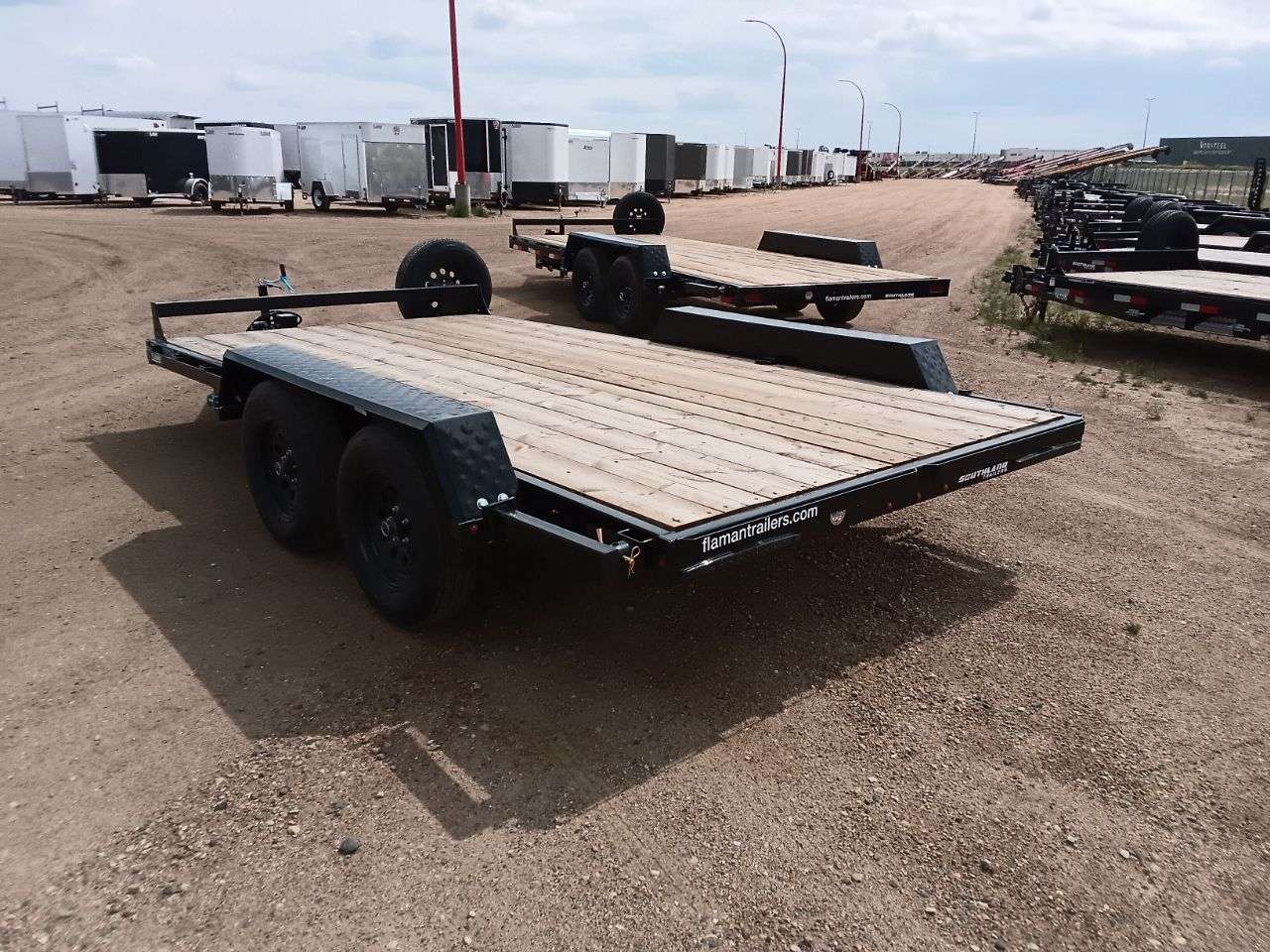2026 Southland 14' Flat Deck Tandem 3.5K Trailer