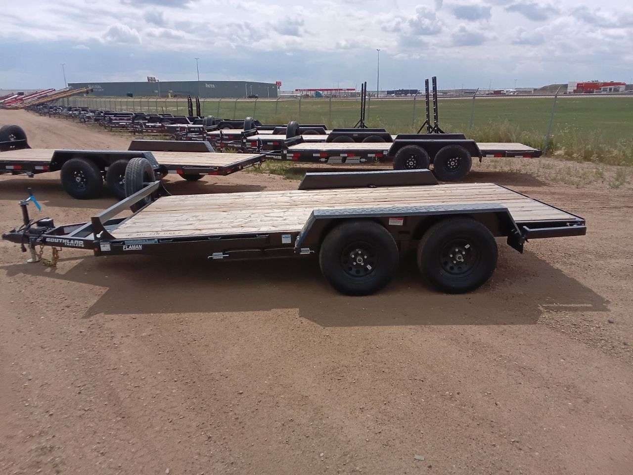 2026 Southland 14' Flat Deck Tandem 3.5K Trailer