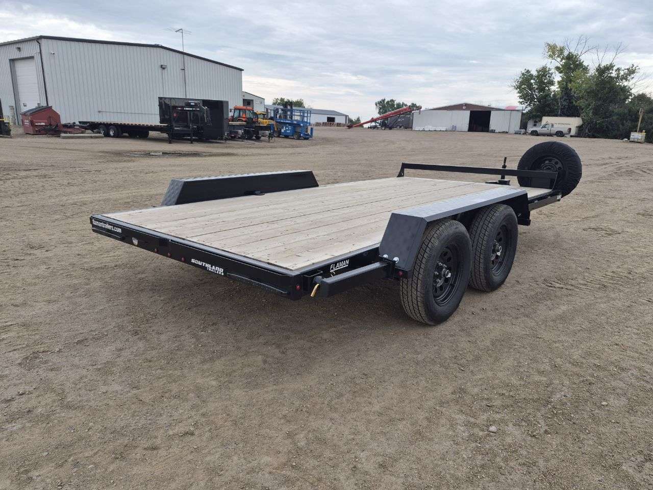 2026 Southland 14' Flat Deck Tandem 3.5K Trailer