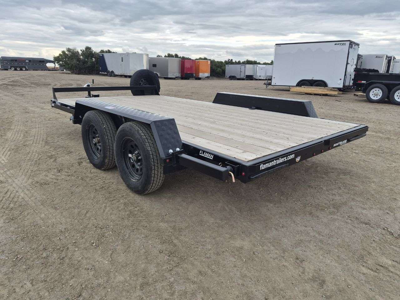 2026 Southland 14' Flat Deck Tandem 3.5K Trailer