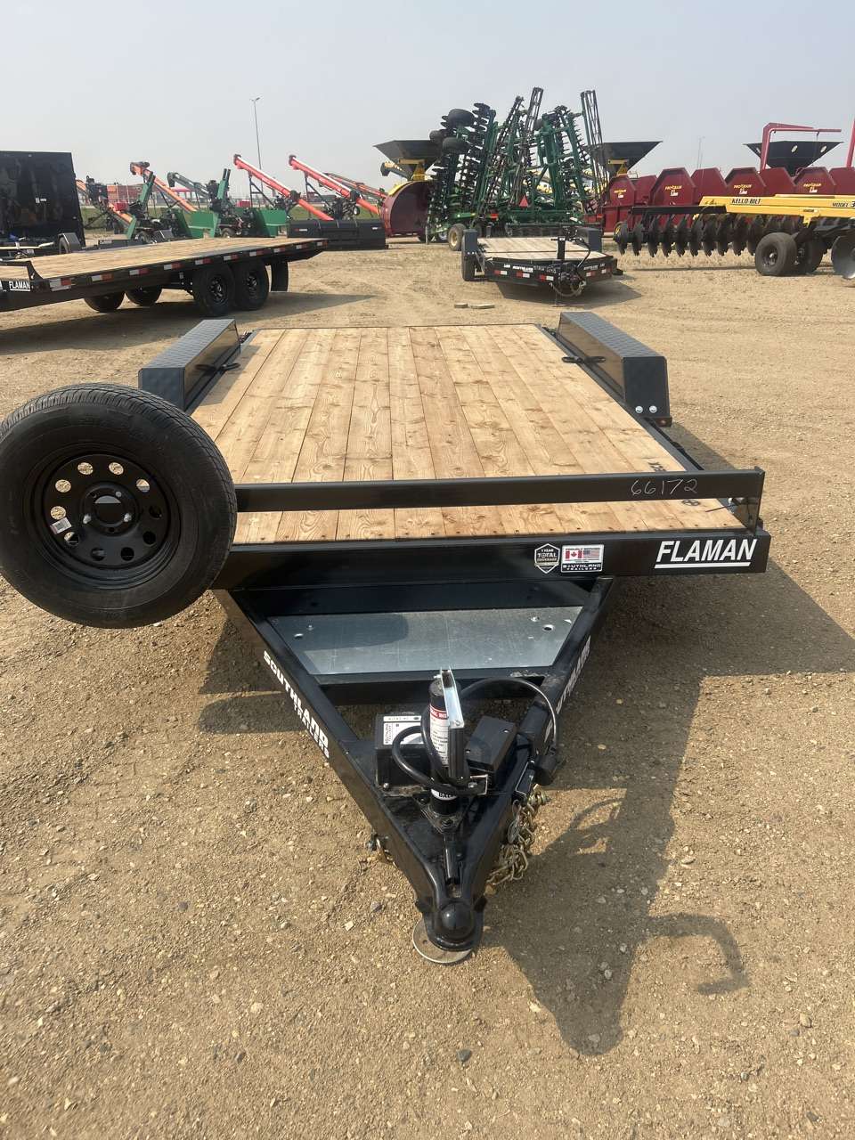 2026 Southland 14' Flat Deck Tandem 3.5K Trailer