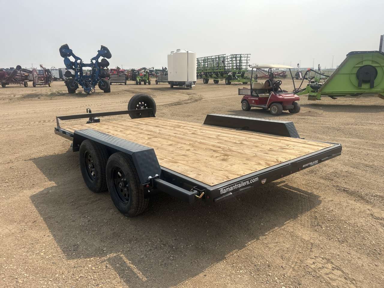2026 Southland 14' Flat Deck Tandem 3.5K Trailer