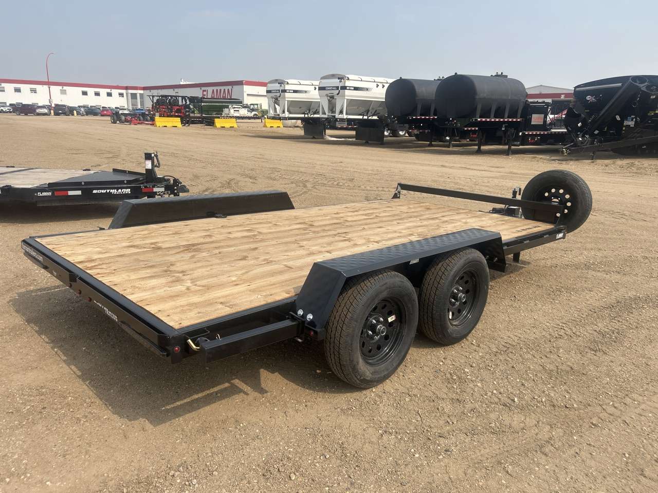 2026 Southland 14' Flat Deck Tandem 3.5K Trailer