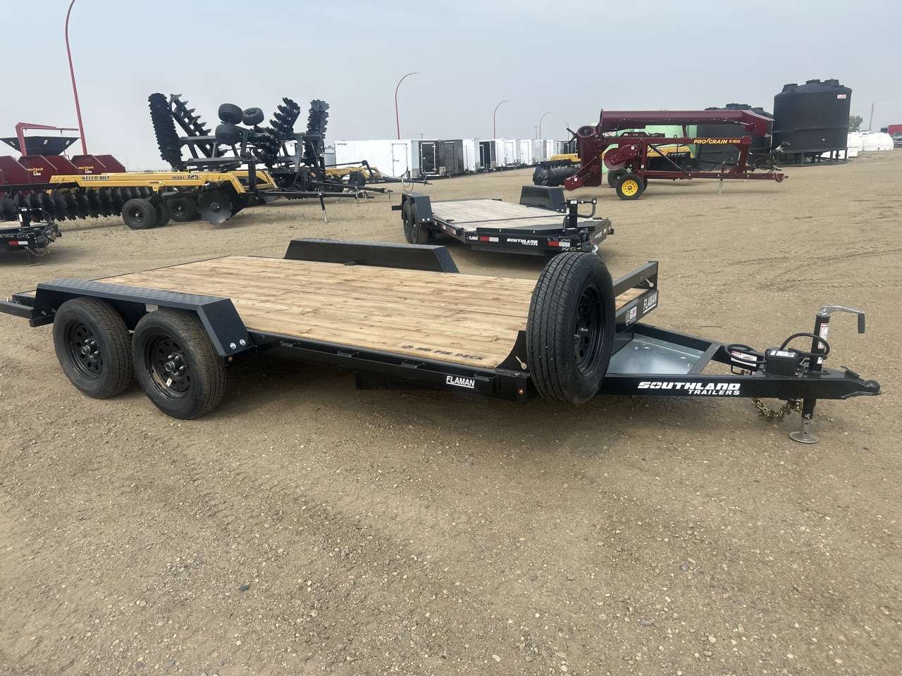 2026 Southland 14' Flat Deck Tandem 3.5K Trailer