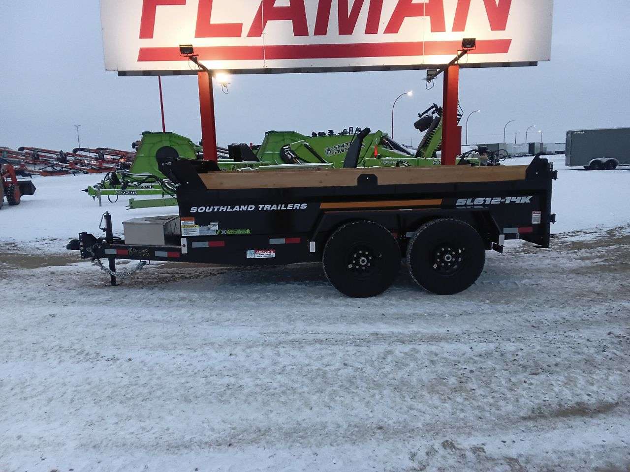 2026 Southland 14K 6' x 12' Dump Trailer