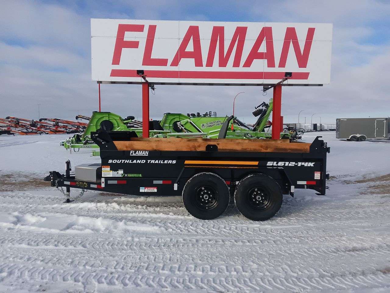 2026 Southland 14K 6' x 12' Dump Trailer