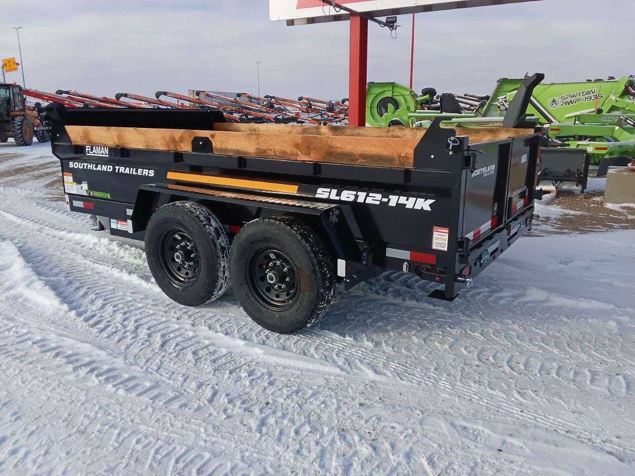 2026 Southland 14K 6' x 12' Dump Trailer
