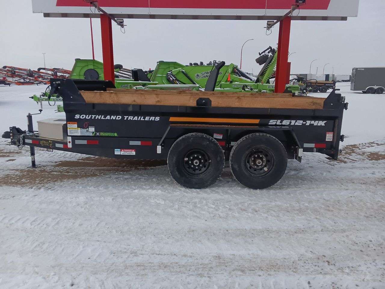 2026 Southland 14K 6' x 12' Dump Trailer