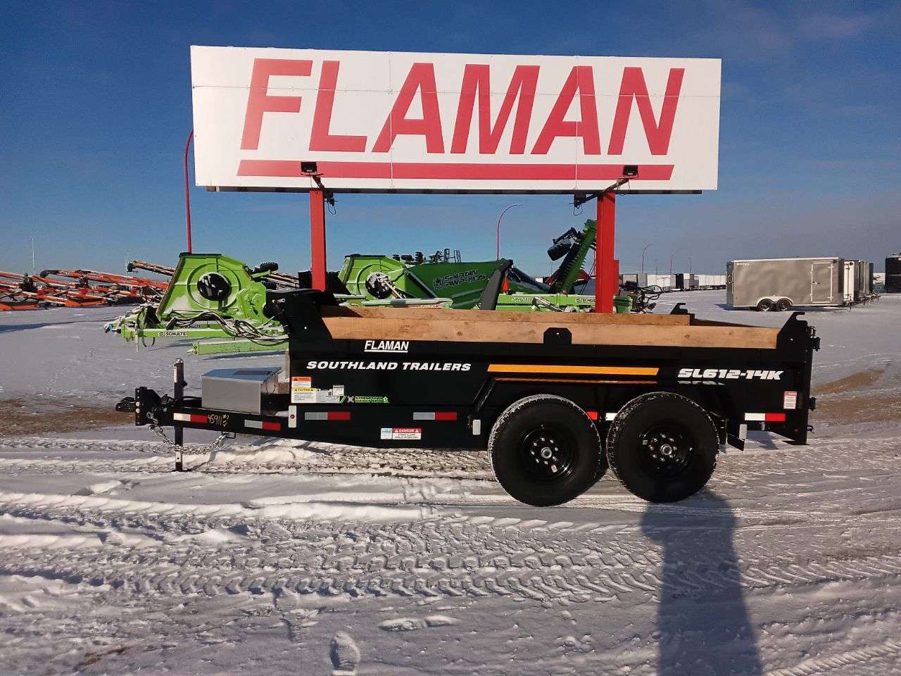 2026 Southland 14K 6' x 12' Dump Trailer