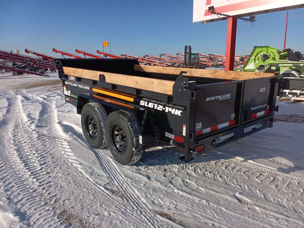 2026 Southland 14K 6' x 12' Dump Trailer