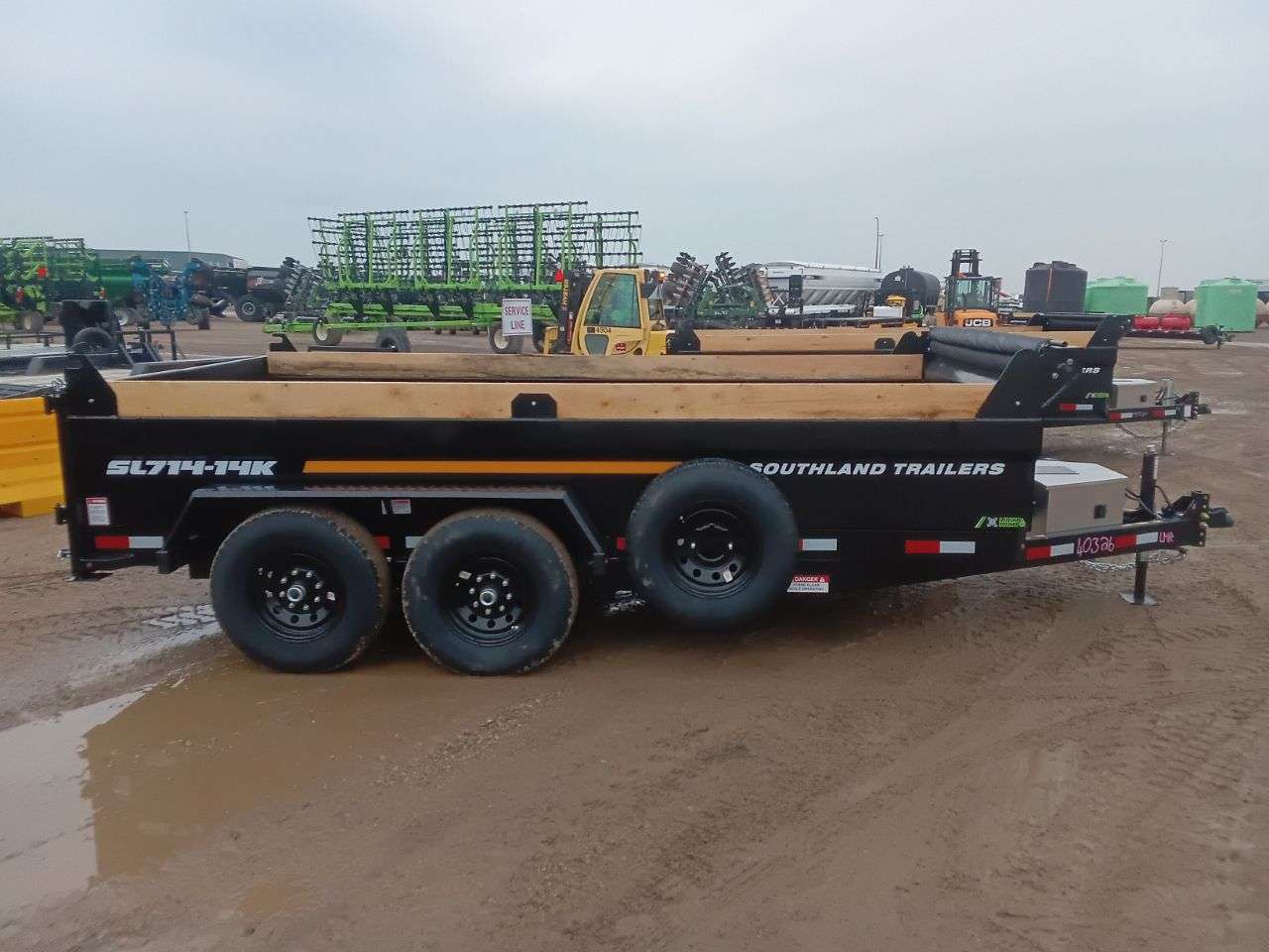 2026 Southland 14K 7' x 14' Dump