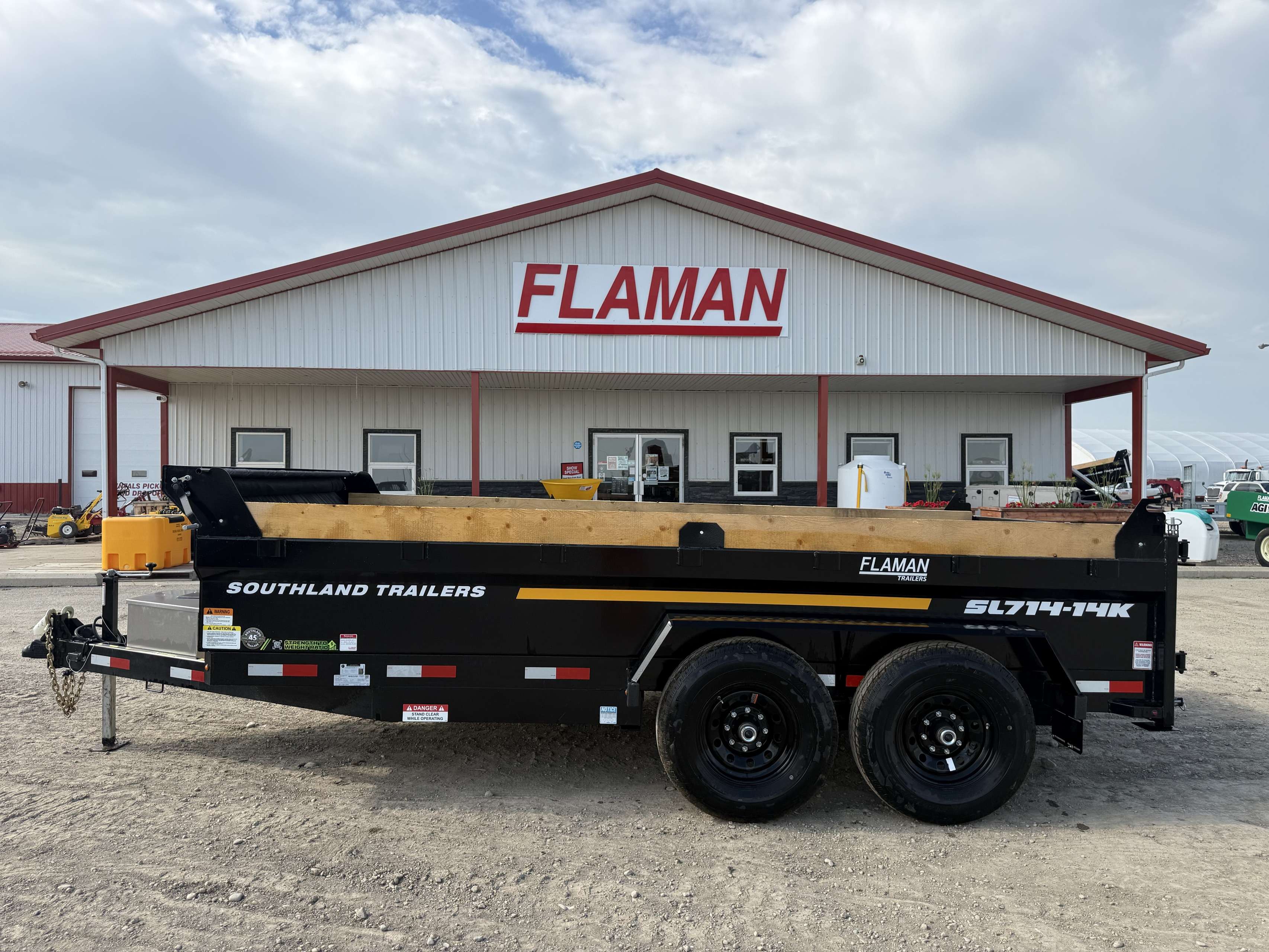 2026 Southland 14K 7' x 14' Dump Trailer