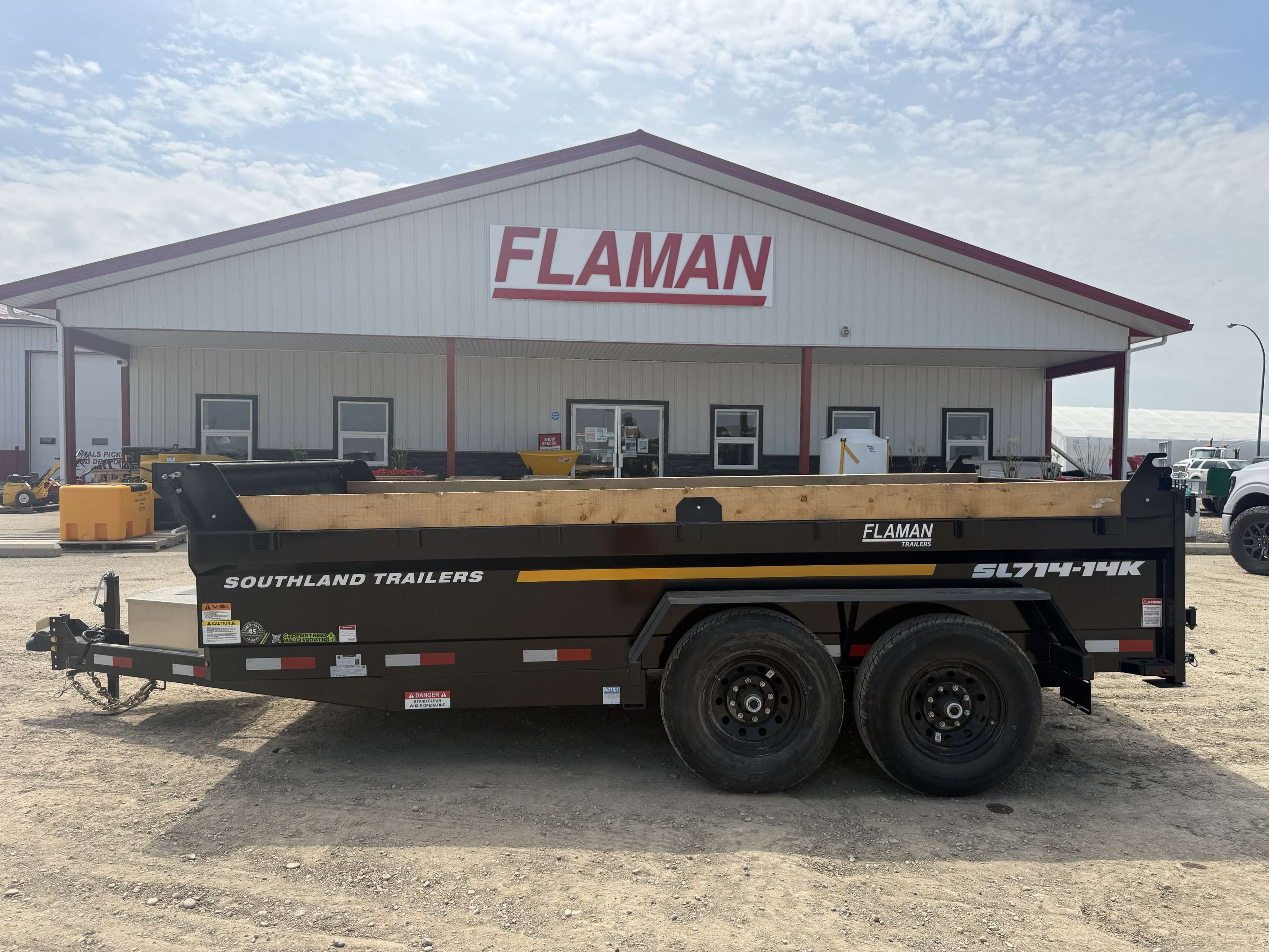 2026 Southland 14K 7' x 14' Dump Trailer